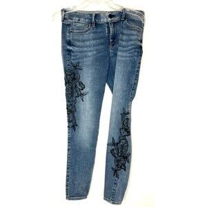 White House Black Market Women Jeans WHBM 2 Mid Rise Skinny Ankle Everyday Soft